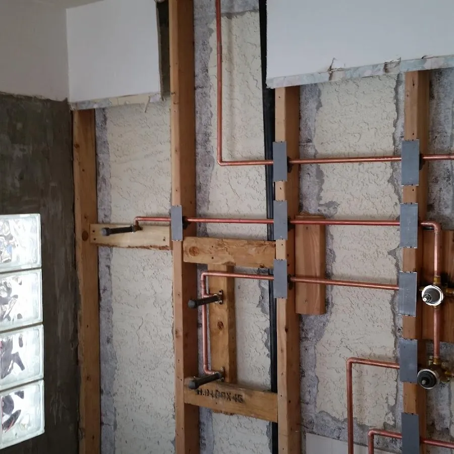 Copper pipe installation for Repiping in Andrews