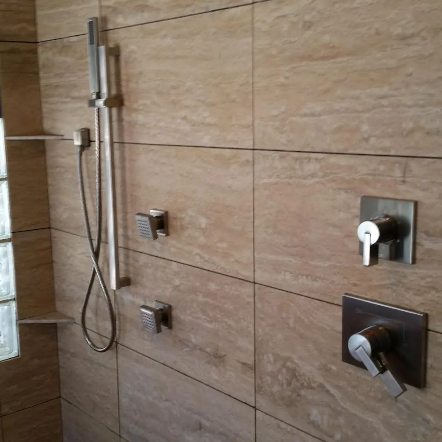 Shower fixture installation for Water Heater Installation in Andrews